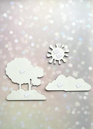 Детские часы настенные с маятником :: кот серый (33х28 см)