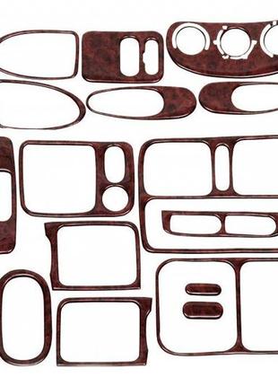 Накладки на панель дерево для renault symbol 1999-2008 гг