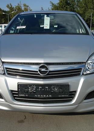 Передняя нижняя юбка sedan (под покраску) для opel astra h 2004-2013 гг