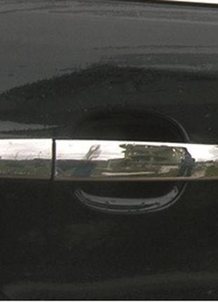 Накладки на ручки (4 шт., нерж.) omsaline - итальянская нержавейка для ford focus ii 2005-2008 гг