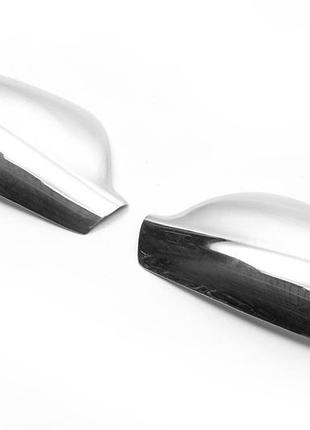 Накладки на зеркала (2 шт, пласт.) для peugeot 307