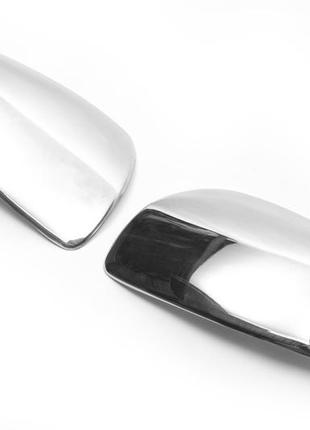 Накладки на зеркала vito 2010-2015 (2 шт) omsaline - итальянская нержавейка для mercedes vito w639