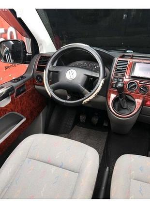 Накладки на панель дерево для volkswagen t5 caravelle 2004-2010 гг