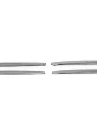 Накладки на решетку (4 шт, нерж) для volkswagen golf 6