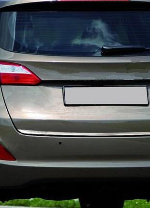 Кромка багажника (sw, нерж) для hyundai i-30 2012-2017 гг
