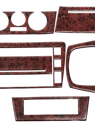 Авто декор meric (вариант №1) титан для skoda superb 2001-2009 гг