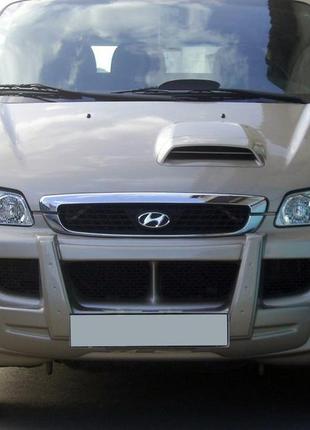 Центральная губа (под покраску) для hyundai h200, h1, starex 1998-2007 гг