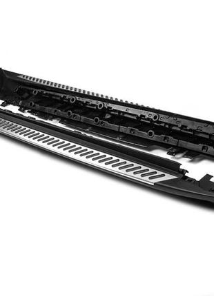 Бокові пороги oem v1 (2 шт) для bmw x5 f-15 2013-2018рр