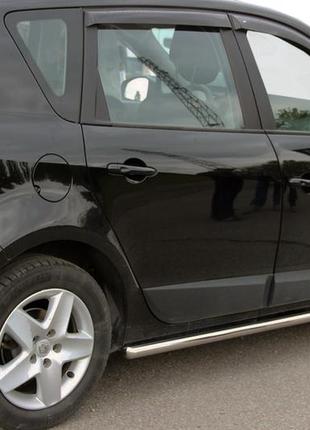 Боковые трубы bb001 (2 шт, нерж) 60 мм для renault scenic/grand 2009-2016 гг