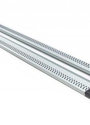 Бокові пороги maya v2 (2 шт., алюміній) для suzuki grand vitara 2005-2017 рр