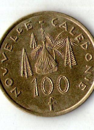 Нова калідонія 100 франків 2008 рік №1443