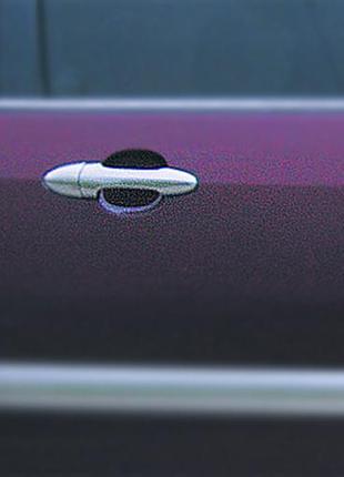 Накладки на ручки (4 шт, нерж.) carmos - турецкая сталь для ford focus i 1998–2005 гг