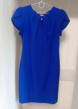 Сукня синя l1 фото