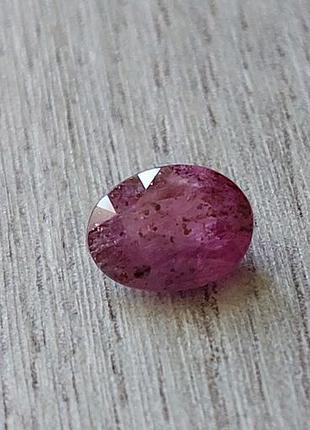 Рубин натуральный 1.77 ct. 7.9 x 6.2 x 4 mm