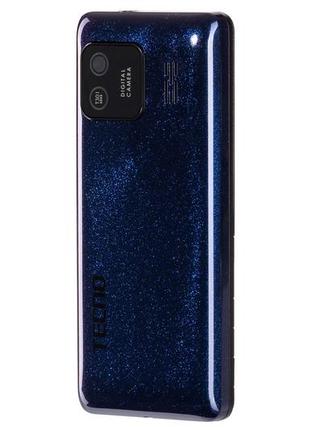 Мобільний телефон tecno t301 1.77" 2sim, 1150 mah, deep blue5 фото