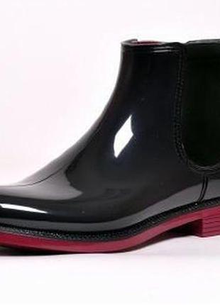 Класнi ботильони nordman bora  чорнi новi р 36 пролiт з розмiром