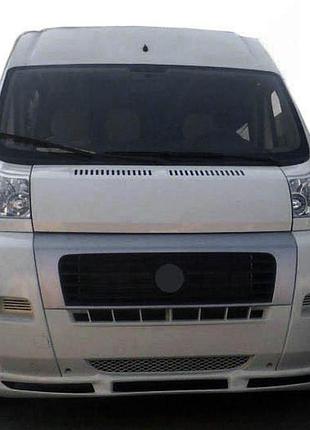 Передняя накладка 2006-2013 (узкая, под покраску) для fiat ducato 2006-2024 и 2014-2024 гг