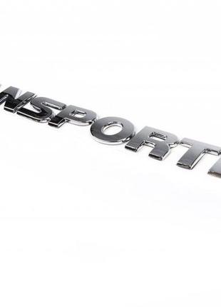 Напис transporter 7e0 853 687 739 (косий шрифт) для volkswagen t5 2010-2015 рр