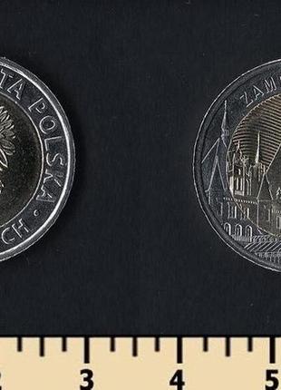 Польща 5 скибочок 2022 замок у мошне no338