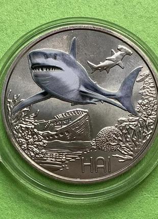 Австрія - австрия 3 евро 2018 г. акула , unc.