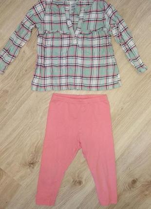 Рубашка и лосины