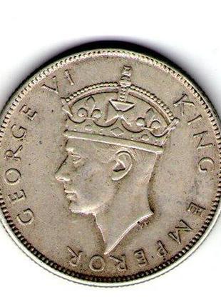 Фіджі 1 флорин 1942 срібло георг 6 no168