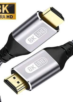 Кабель hdmi 2.1 8k 60hz 4k 120hz 48gbps ea довжина 2 метри1 фото