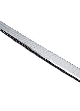 Накладки на задний бампер carmos (сталь) для ford connect 2010-2013 гг