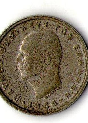 Греція 1 драхма 1954 король костянтин ii no225