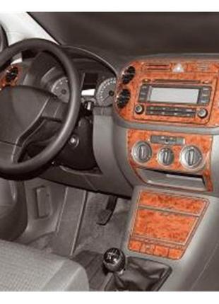 Накладки на панель дерево для volkswagen golf plus