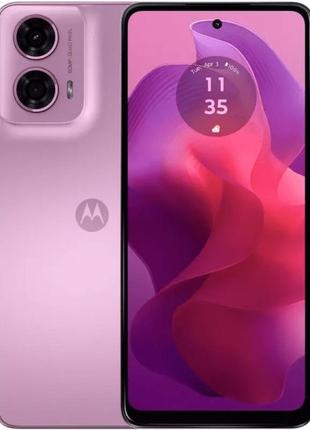 Смартфон motorola moto g24 4/128gb nfc pink lavender global ua (pb180010rs) (код товару:34901)
