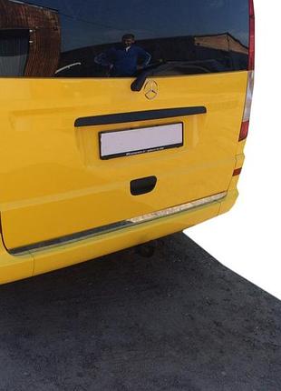 Кант на крышку багажника (нерж) для mercedes viano 2004-2015 гг