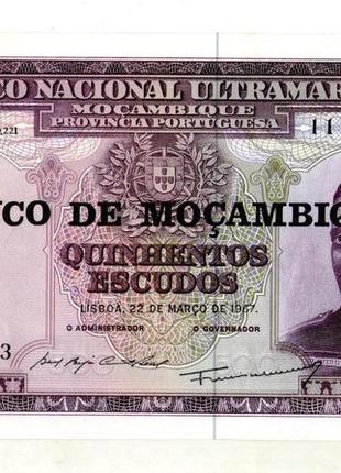Мозамбик (португальская колония) 500 эскудо 1957  состояние unc  №155