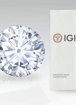 Діамант hpht 5 мм сертифікат