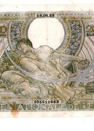 Бельгія — бельгія 100гладіїв 20 бельгів 1938 no103