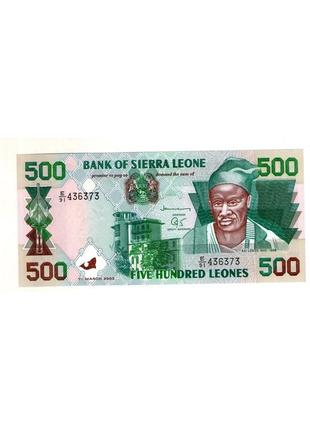 Софія-леоне 500 леоне 2003 рік стан unc no91