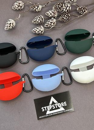 Чохол для навушників oppo enco air 3 pro з карабіном товстий протиударний