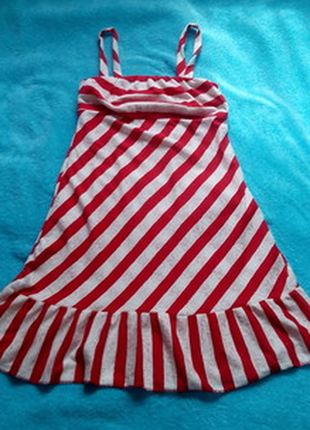 Милое и легонькое летнее платье, сарафан. размер xs, s.1 фото