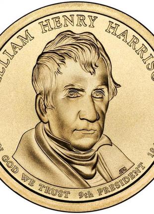 Сша 1$ 2009, 9 президент вільям гаррісон (1841)