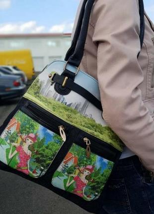 Классная джинсовая сумка