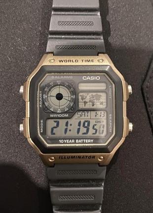 Наручний годинник casio ae-1300wh водонепроникні2 фото