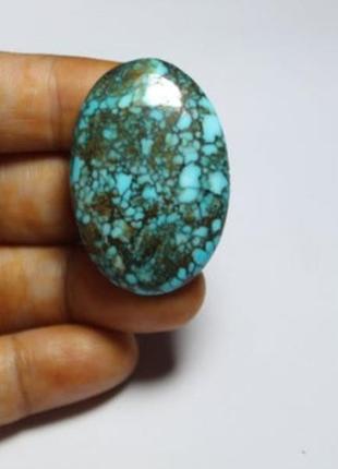 Бирюза 57 карат 38 х 25 х 5 мм