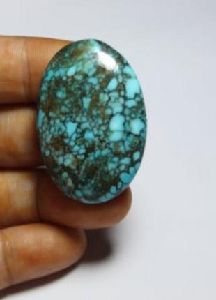 Бирюза 57 карат 38 х 25 х 5 мм