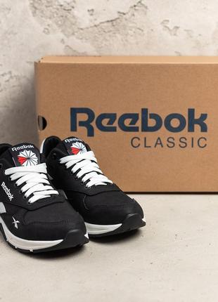 Подростковые кожаные кроссовки reebok6 фото