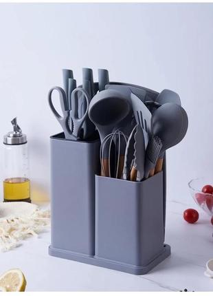 Набір кухонного приладдя kitchenware set 19 пр