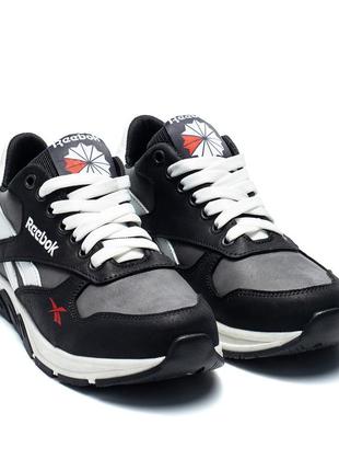 Подростковые кожаные кроссовки reebok3 фото