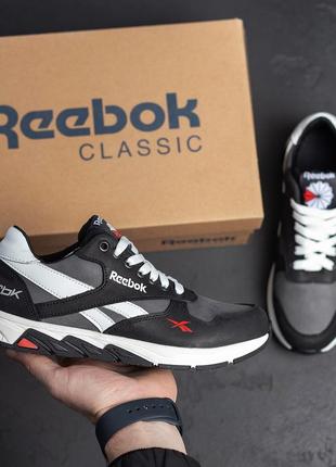 Подростковые кожаные кроссовки reebok9 фото