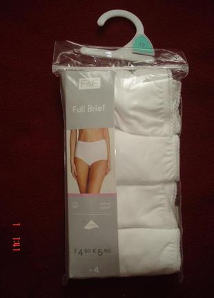 Труси з високою посадкою f&f