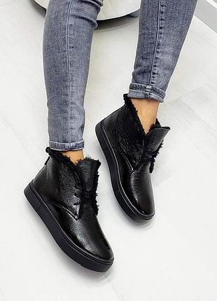 Черевики італійська шкіра р32-41 демі зима хайтопи сліпони чоботи