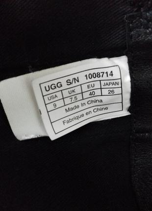 Ugg оригинал.сапоги кожа4 фото